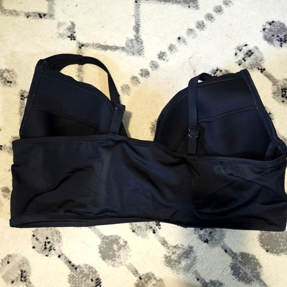 Elegant Black Women's Swim Top - Picture 3 of 4